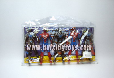 SPIDER MAN W/LIGHT(5 PCS)
