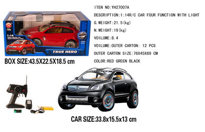 R/C CAR W/LIGHT