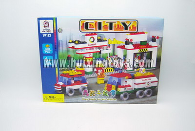 SELF-ASSEMBLING GAS STATION （300PCS）