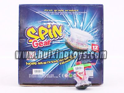 WIND UP TOP W/LIGHT&MUSIC(12PCS)
