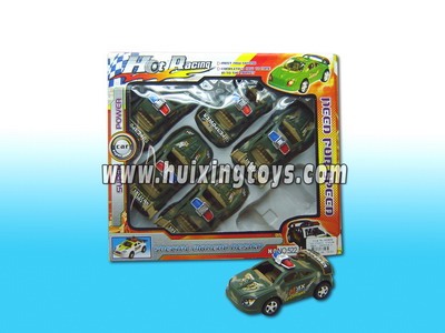 PULL BACK POLICE CAR（6PCS）