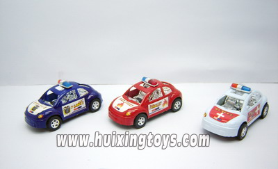 PULL BACK POLICE CAR