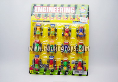 PULL BACK ENGINEER CAR(12 PCS)