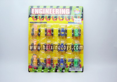 PULL BACK ENGINEER CAR(12 PCS)