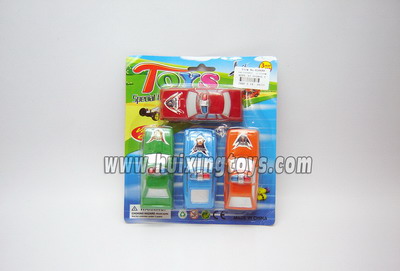 PULL BACK POLICE CAR（4 PCS）