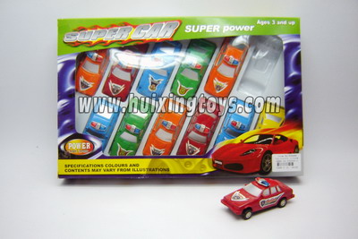 PULL BACK POLICE CAR（12 PCS）