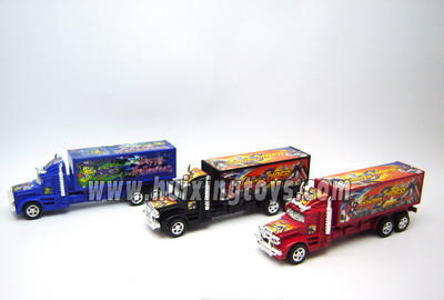 PULL BACK CONTAINER CAR