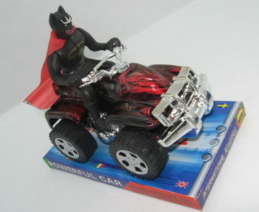 FRICTION CAR W/BATMAN