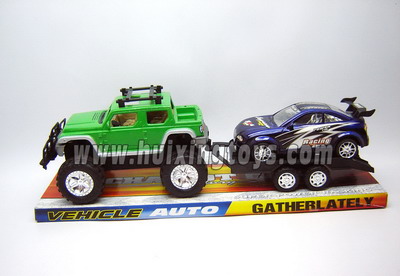 FRICTION CROSS-COUNTRY CAR DRAG RACING CAR