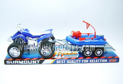 FRICTION SAND MOTO DRAG BOAT